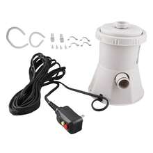 Pool Filter Pump High Efficiency 300gal Improved Circulation Pool Water Pump Filter for Swimming Pool - Blanco - Ver 1