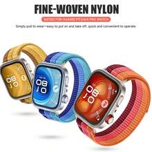尼龍錶帶,適用於 Watch Fit5/5Pro,彈性環編織手腕帶,相容於 Watch Fit3/4/4Pro 手環配件 - Fit3/4/4P/5/5P - 查看 3