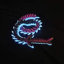 17.72in Foldable Dragon Bone Whip | Silk Rose Red | Flexible Swing Decompression Accessory - Multicolor - View 8