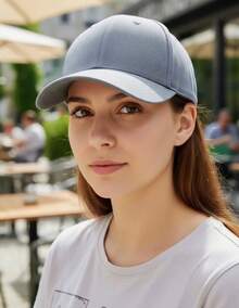 Unisex Basic Plain Adjustable Casual Baseball Cap For Sports, Summer And Sun Protection - Grey - View 2
