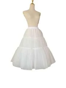 60cm Women's Long Petticoat, Bridal Underskirt For Wedding Dress, Gown, Party, Cosplay Costume,Summer,Beach - Multicolor - View 9