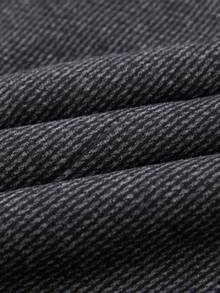 Tucano Men's Slim Fit Striped Business Suit, With Lining, Turndown Collar, Single-Breasted Design, Slim Fit, Suitable For Office Meetings, Daily Commute, Also An Essential Item For Business Casual Wear. - Grey - View 7