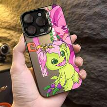 Alegre personaje de dibujos animados con detalles florales y rosas. Esta elegante funda es compatible con iPhone 17, 16, 15, 14 Pro Max, 13, 12, 11, XR y XS Plus. Fabricada en TPU flexible, resistente a golpes y arañazos, ofrece una excelente protección contra caídas y un agarre cómodo. Es un regalo ideal para familiares, amigos y seres queridos, y una opción perfecta para festivales. - Negro - Ver 4