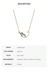 SWAROVSKI Lady Pendant Necklace 5558175 - Rose Gold 5558175 - View 5