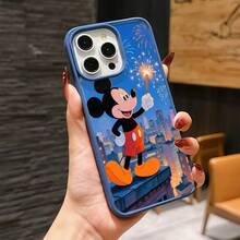 Mickey Mouse Clubhouse Character Patterned Phone Case Featuring A Joyful Design. Mickey Mouse, Minnie Mouse, Donald Duck, Daisy Duck, Goofy Dog, Compatible With IPhone 17, 17 ProMax, 17 Pro, 17 Air, 16, 15, 14, 13, 12 Pro 11 XsMax Xs Xr X And Galaxy Models, With Shockproof Protection And Magnetic Case. A Fun Gift For Disney Fans ,Mickey Fans, Family, Friends, Birthdays, Holidays, And Special Occasions. A Delightful Addition To Your Phone Accessories. - Xám - Xem 6