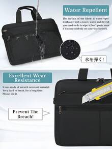 NEWHEY Laptop Sleeve 15.6/17.3 Inch Water-Resistant Laptop Bag Laptop Case Computer Carrying Case For Men Women