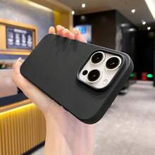 New Solid Color Phone Case For 16 15 14 13 12 11 Pro Max 16Pro Soft Silicone Shockproof Protective Accessories Cover.Holiday Phone Accessories.Suitable For Gifting To Lovers Stitch Customizable Things 13 Case Custom Phone Case 1 Hot Selling Item Case Exquisite Festival Gift Great For Holiday Parties - Đỏ - Xem 12