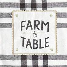 DII Home Sweet Farmhouse Kitchen Collection, Juego de paos de Cocina, 18 x 28 Pulgadas, Negro, 4 Unidades - Juego de 1 paño de cocina negro + 1 paño de cocina, 45 x 71 cm - Ver 6