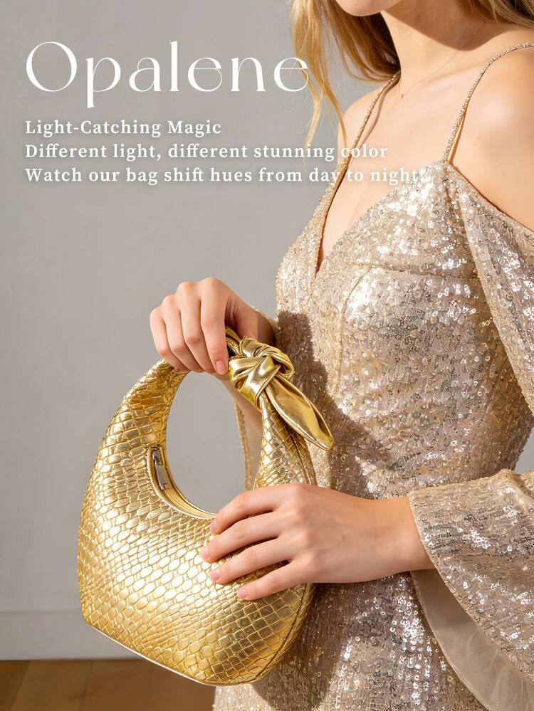 what color purse goes with gold dress 17 Gold Clutches to Wear With All Your Party Outfits