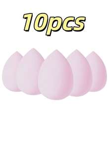 30/5/3pcs Multi-Functional Pink Makeup Sponges, Foundation Blending Sponges, Liquid/Cream/Powder Seamless Smooth Makeup Sponges, Water Drop Shaped Makeup Sponges, Makeup Tools - Dry & Wet Use, Professional Soft Concealer Sponges - Pink - View 8