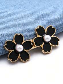 1 Pair/2 Pairs Detachable Buckle Waist Cincher, No Sewing Required For Jeans, Dresses, Sakura Pattern - Multicolor - View 7