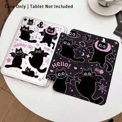 1pc Painted Effect Acrylic Crystal Tablet Protective Case With Stand, Compatible With Honor Pad 9/10, Honor GT 11.5inch/X9A/X9Pro, Matepad 11 Inch 2023/2022, Matepad Pro, Matepad 11.5 (2026), Redmi, OPPO, VIVO, Apple IPad 10th Generation/11 2025, Suitable For Back To School, Valentine's Day