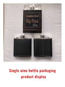 Petaca personalizada de acero inoxidable, recipiente de bolsillo para whisky personalizado, con diseño de agua bendita cristiana, adecuado para celebraciones religiosas, regalo único para hombres, amigos, colegas y hermanos - Multicolor - Ver 8