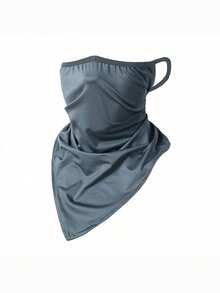 Unisex Ohrschlaufen UV-Schutz Gesichtsmaske Schal - Windabweisend warmer Nackenwärmer - Verschiedenfarbig - Übersicht 4