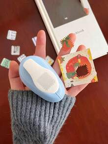 1pc Stamp Embossing Tool, Stamp Planner Hole Punch, Creative Handmade Embossing Tool, Scrapbooking Material Collecting Tool, Suitable For Scrapbooking, Paper Crafts And Gift Making, No Battery Required, Manual Hole Puncher (Random Color) - Multicolor - View 11