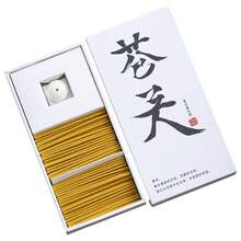 Yingxiangyuan Estilo Japonés Aromaterapia Serie de Nicho de Alta Gama Varillas de Incienso Coloridas Fragancia para Hogar, Estudio de Yoga, Hotel - Incienso tibetano blanco (varillas de incienso azules) - Ver 7