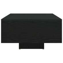 vidaXL Tavolo basso Chêne nero 85 x 55 x 31 cm Bois d'ingénierie - nero - Visualizzare 7