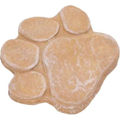 Piedra Conmemorativa con Huella de Pata de Perro Lápidas Al Aire Libre Animales Jardín de Césped con Mascota DIY Personalidad Huellas de Patas Marcos de Fotos para Marcador de,39826323