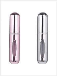 1个/2个/3个/4个/5个装 5毫升便携式迷你香水可填充喷雾瓶，配有香水泵头，适合旅行和户外使用