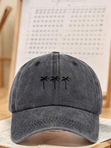 Mũ lưỡi trai unisex in hình "Ba cây dừa" - Thiết kế có thể điều chỉnh, hoàn hảo cho đi bộ đường dài, leo núi, du lịch và các hoạt động thể thao ngoài trời, mùa hè, bãi biển, kỳ nghỉ. - Nhiều màu - Xem 12