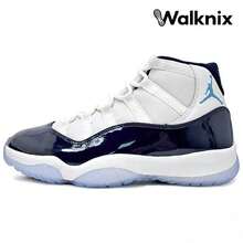 Air Jordan 11 Retro 'Win Like '82' White Midnight-Navy-University-Blue Sneakers Men 378037-123 - Multicolor - View 1