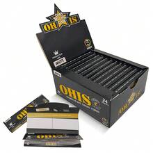 768 tờ/24 tập (32 tờ/tập) kèm 32 đầu lọc, giấy cuốn thuốc lá khổ cực dài 44*108mm, giấy cuốn thuốc lá siêu mỏng cổ điển làm từ bột gỗ tự nhiên, cháy êm, không tẩy trắng, lý tưởng cho người đam mê cuốn thuốc, người hút thuốc, các bữa tiệc, quà tặng Ngày của Mẹ, Ngày của Cha, Ngày Valentine, Giáng sinh và các ngày lễ. - Nhiều màu - Xem 3