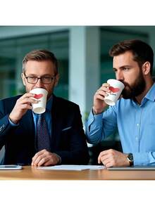 25/50个红色爱心纸杯，加厚一次性8盎司纸杯，适用于派对、婚礼、周年纪念、节日、浪漫场合、家庭聚会、生日等。 - 彩色 - 查看 9