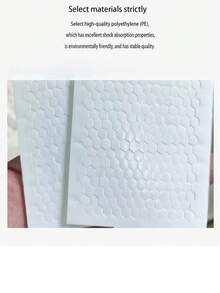 480/720pcs Pack Thick Hexagon Foam Double-Sided Adhesive Tape - Creative DIY Craft, High Viscosity Glue - Multicolor - View 1