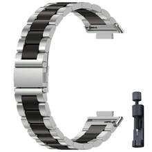 适用于小米 Watch 8 Pro/9 Pro 的不锈钢表带，男女通用金属表带，也适用于 Redmi Watch 4/5/6，商务休闲皆宜的优质礼品