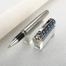 1pc Classic Metal Ball-Point Pen, 0.7mm Tip, Elegant Office & School Supplies Stationery Ballpoint Pen - 3010P - View 10