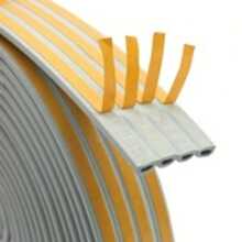 1 Roll 196.85 Inch/393.7 Inch Self-Adhesive Weatherstrip Seal - Durable Plastic Insulation Material, Collision Resistant, Windproof And Energy Efficient - Multicolor - View 2