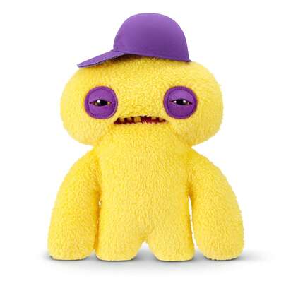 Spin Master Fuggler New 9-Inch Plush Toy, Fugg Life Series, Funny Ugly Monster Stuffed Animal With Human-Like Teeth, Sir Splodge A Lot/Squidge/Sasquoosh, Quirky Collectible Plush For Teens, Adults & Weird Toy Lovers