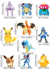pokemon Bộ đồ chơi mô hình  chính hãng + Đồ chơi biến hình . Mô hình búp bê biến hình triệu hồi quái vật bỏ túi, mô hình hành động , bộ quà tặng đồ chơi biến hình  tuổi teen. - Nhiều màu - Xem 5