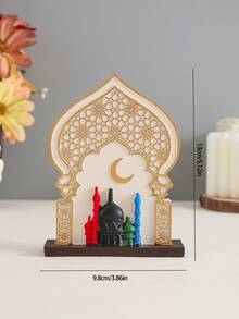 1pc Simple Resin Arabic Style Decor Ornament. Can Be Used For Home Decor, Indoor Decor, Tea Room Decor, Office Decor, And Wedding Decor. Also Suitable As A Graduation Gift, Back-To-School Gift, Or Gift For Women. Applicable Scenarios Include Room Decor, Home Decor, Birthday Decor, Wedding Decor, Birthday Room Decor, Bedroom Decor, Party Decor, And More. - Multicolor - View 8