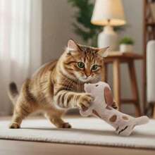 5.51in/14cm Cute Soft Plush Dog Doll, Soft Stuffed Animal Doll Gift (For Pet Use Only) - Multicolor - View 11