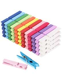 100 piezas de Clips para Baby Shower, Clips para Niño y Niña, Clips Coloridos Pequeños, Clips Vibrantes de 3.5 cm, Ideales para Decoraciones de Baby Shower, Decoraciones de Fiesta de Revelación de Género, Regalos para Bebés y Proyectos de Manualidades DIY - Multicolor - Ver 8