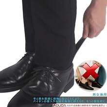 AOUOA 靴べら 携帯用 くつべら 携帯 靴ベラ 短ヘラ 耐用 持ち運び便利 金属 シューホーン 亜鉛合金製 - ネイビー - チェックする 4