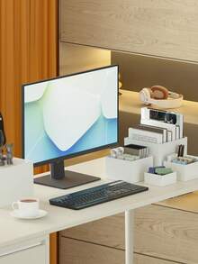3 piezas de elevadores de autoservicio de buffet de acrílico, con fondo hueco para alimentos, postres, joyas y exhibición de figuras - Elevadores cúbicos anidados blancos para decoración de fiestas - Blanco - Ver 11