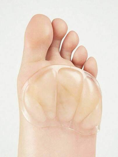 Ball Of Foot Cushions, 2 Pcs Silicone Self-Adhesive Metatarsal Pads.Non-SlipForefoot Insole,Comfortable High Heelnserts,Forefoot Cushions, Foot Sole Protection Pad,Soft Gel Lnsole Pads For Women Men