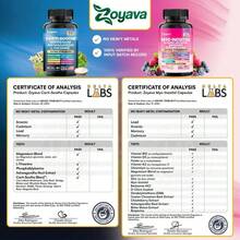 Soothe & Smooth Bundle - Zoyava Cortisol And Myo-Inositol All-In-One Dietary Supplement - Multivitamin Combo With Extra Strength Ingredients For Fitness & Healthcare - MADE IN USA - Gói 2 - Xem 6