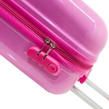 MARKTOMI - ABS Luggage Set (18" + 20") This Set Includes One 20" And One 18" Suitcase, Both Made Of Lightweight And Durable ABS. With Fun Designs And Vibrant Colors, They Are Ideal For Students. Both Have 360° Double Spinner Wheels For Smooth Movement. Unlike Suitcases With Single Wheels, They Glide In All Directions And Are Easy For Students To Maneuver. The Interior Is Compartmentalized And Includes Elastic Straps To Keep Contents Organized. They Also Feature An Adjustable Telescopic Handle And An Integrated Combination Lock. Perfect For Family Trips, School Excursions, And As Carry-On Luggage. - L37-7-58 - 查看 8