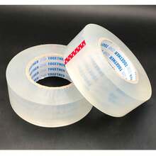 1/6卷重型包装胶带，1.78英寸宽 x 120码长，高粘性密封胶带，适用于包装和运输 - 無色 - 查看 2