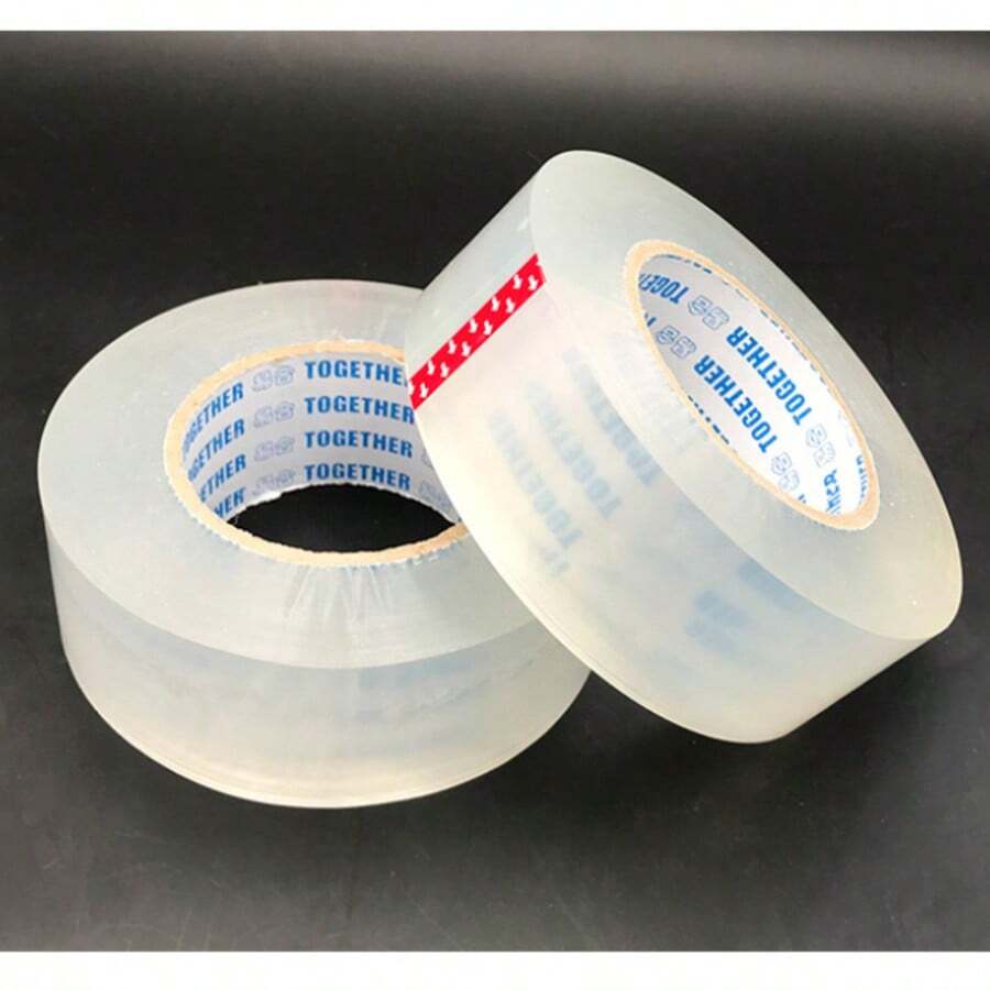 1/6卷重型包装胶带，1.78英寸宽 x 120码长，高粘性密封胶带，适用于包装和运输