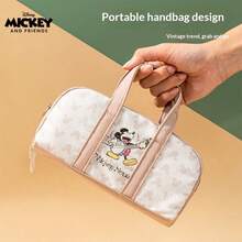 Disney Túi đựng văn phòng phẩm tối giản chất lượng cao hình chuột Mickey, hộp bút cầm tay dung tích lớn, túi đựng bút đa năng kiểu cổ điển, quà tặng học sinh, vật dụng cần thiết cho năm học mới. - Mảnh duy nhất - Xem 5