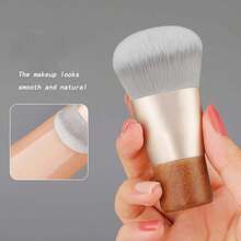 Large Soft Bristle Round Base Foundation Brush, Concealer Brush, Detail Brush, Blush Brush, Highlighter Brush, Contour Brush, Multi-Functional Makeup Brushes - Multicolor - View 7