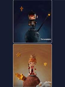 Pop Mart 第七代盲盒收藏品（12款常规版+2款隐藏版），艺术收藏人偶，身披棕色斗篷，饰以红色披风，融合玫瑰、蛇和狐狸元素，采用复古大地色系，设计独特，充满个性，兼具复古美感，适合桌面摆设、书架展示或收藏，是艺术玩具爱好者和盲盒收藏家的理想之选，也是生日、圣诞节、周年纪念日和其他特殊场合的理想礼物。 - 彩色 - 查看 6