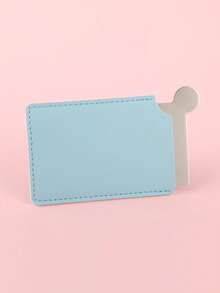 1个长方形不锈钢化妆镜，高清玻璃镜面，不锈钢材质，皮革外壳，小巧便携，手持式化妆镜，兼具绘画调色盘功能，是送给妈妈、阿姨、奶奶、女儿、侄女、姐妹、新娘、伴娘的完美礼物，适合节日、生日、婚礼、母亲节、情人节等场合。共有10种时尚颜色可选。 - 彩色 - 查看 27