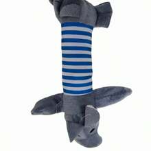 Small Pet Chew Toys For All Pets, Small Dogs & Puppies, Plush Cartoon Chew Toys, Durable, Squeaky, Stress Relief Toys - Multicolor - View 10