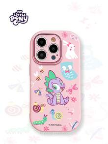 MY LITTLE PONY 官方正品卡通少女风手机壳，兼容 17、17 Air、17 Pro、17 Pro Max、11、12、13、14、15、16 Pro、16 Pro Max、14 Plus、15 Plus、16 Plus、15 Pro Max、16 Pro、16 Pro Max、XR、XS Max - 粉色 - 查看 2