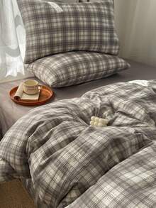 3pcs Polyester Minimalist Retro Print Dorm Bedding Set, Dorm Decor Floral Bedding Set, Zipper Closure, Suitable For All Seasons, Soft Skin-Friendly Breathable, Fits Dorm Bed, Twin Bed, Full Bed, Queen Bed, Bedroom Duvet Cover Set, Quick Machine Washable (Includes 1 Duvet Cover, 2 Pillowcases, No Inserts) - Multicolor - View 8